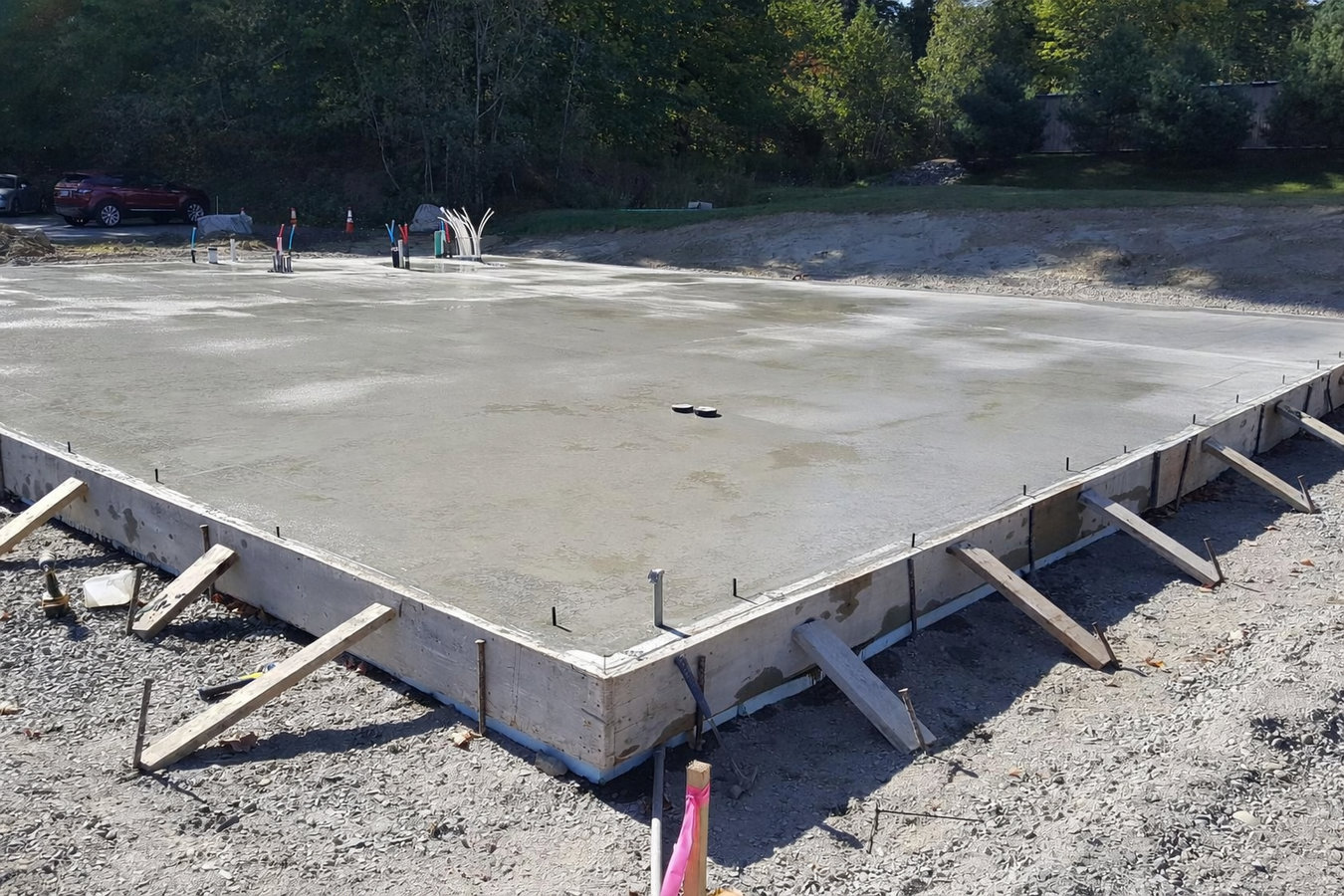 Slab Foundation Building in Minot, ND